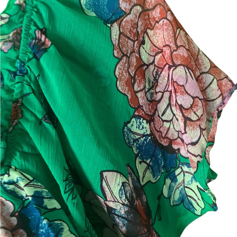 Rabbit Rabbit Rabbit Green Floral Maxi Dress - Picture 5 of 7